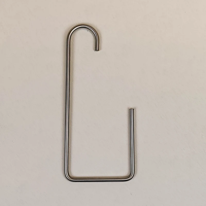 Rollenhalter Edelstahl vertikal, links angeschlagen